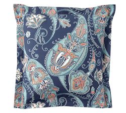 Leah Paisley Reversible Duvet Cover &amp; Shams