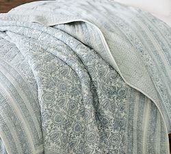 Margie Reversible Blockprint Quilt &amp; Shams