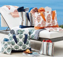 Printed Canvas Tote Bag