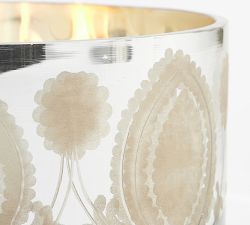 Vintage Wreath Candle