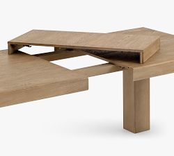 Benchwright Straight Leg Extending Counter Height Table (76&quot;- 96&quot;)