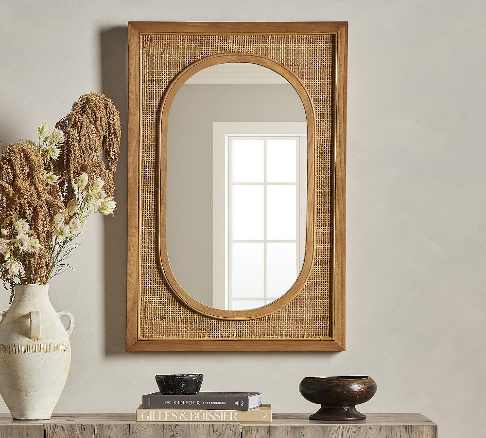 Dolores Cane Wall Mirror