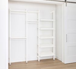Essential&#160;Reach-In&#160;Closet by Hold Everything,&#160;7' Hanging System with&#160;Shoe Storage&#8203;