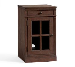 Livingston Glass Door Cabinet (17.5")