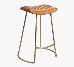 Wendy Leather Stool