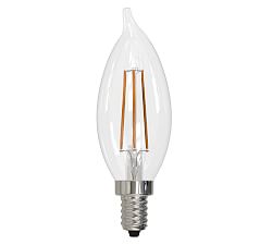CA10 Filament Flame Candelabra LED Bulb - Pack of 4