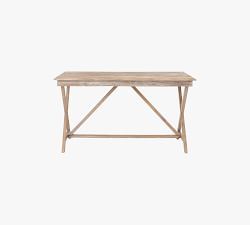 Jessie Reclaimed Wood Extending Writing Desk (53.5&quot;)
