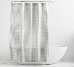 Open Box: Kipton Plaid Shower Curtain