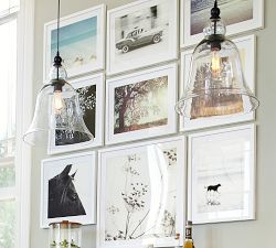 Dark Horse in Profile Framed Prints by Jennifer Meyers