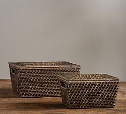 Clive Tightweave Lidded Baskets