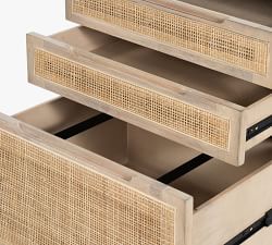 Dolores Cane 3-Drawer File Cabinet