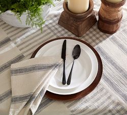 French Striped Table Linens Collection