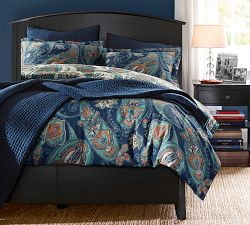 Leah Paisley Reversible Duvet Cover &amp; Shams