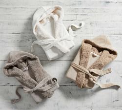 Teddy Faux Fur Trim Robes