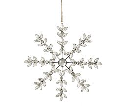 Jeweled Snowflake Ornament