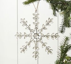 Jeweled Snowflake Ornament