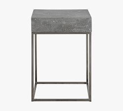 Grove Square Concrete Accent Table (14&quot;)