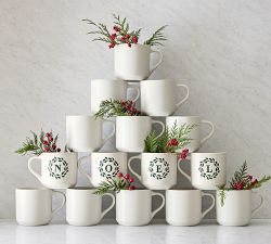 Holly Alphabet Mug