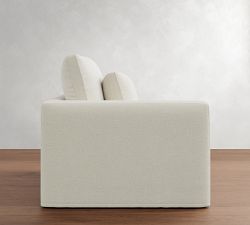 Build Your Own Westwood Fin Arm Deep Seat Slipcovered Sectional