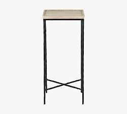 Tate Square Marble Accent Table