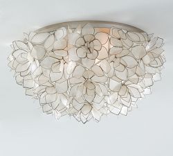 Capiz Flush Mount (15&quot;-23&quot;)