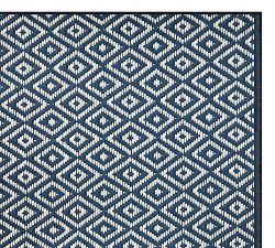Custom Diamond Dot Outdoor Rug Swatch - Free Returns Within 30 Days