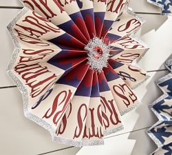 Americana Paper Pin Wheel - Set Of 4