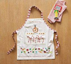 Elf Food Groups Cotton Kids Apron