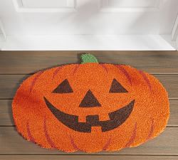 Carved Pumpkin Doormat