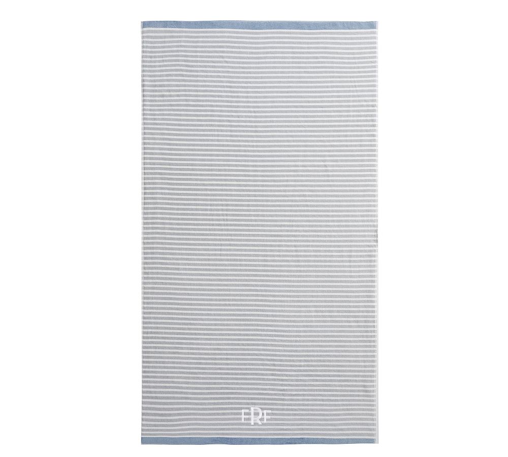 Mini Striped Organic Beach Towel