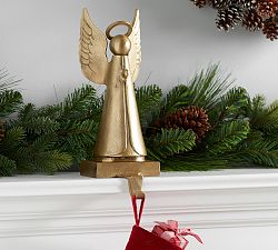 Brass Angel Stocking Holder