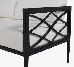 Yvonne Metal Outdoor Sofa