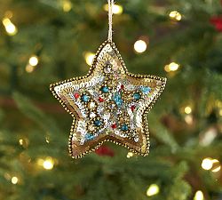 Beaded Star Ornament