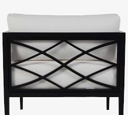 Yvonne Metal Outdoor Lounge Chair