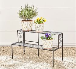 2-Shelf Tiered Plant Etegere