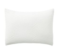 Wave Matelasse Sham