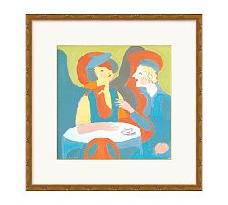 Casual Conversation Paper Print
