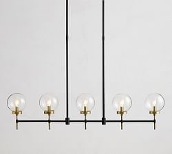 Open Box: Camryn Metal Linear Chandelier