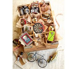 Vintage Camera Glass Ornament