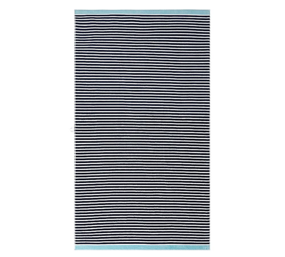 Mini Striped Organic Beach Towel