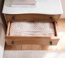 Scarlett Marble Nightstand (28&quot;)