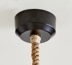 Open Box: Flora Outdoor All-Weather Wicker Pendant