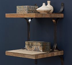 Reclaimed Wood Shelves