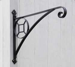 Swirl Wrought Iron Wall Bracket