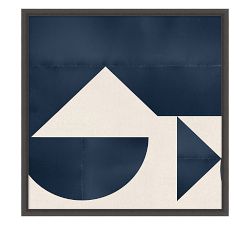 Geometric Silhouette Paper Print