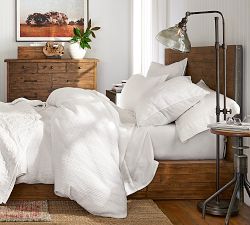 Articulating Vintage Glass Floor Lamp (61&quot;)