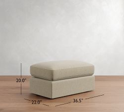 Westwood Fin Arm Ottoman