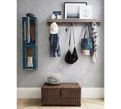 Shelf Ledge with Hooks