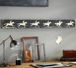 Horse Zoetrope Wood Wall Art