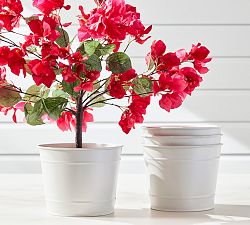 Stackable Outdoor Planters - Set of 6